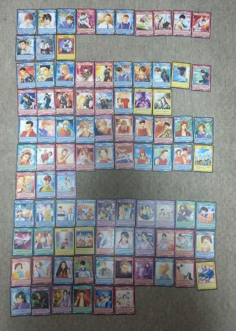 テニスの王子様/トレーディングカード/510枚/レアカードあり/ミスプリあり