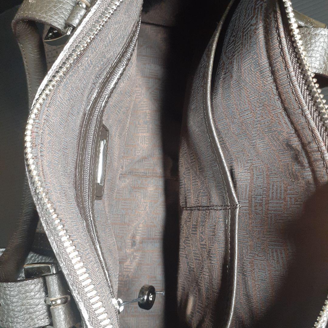 印傳屋の甲州印傳ボストンバッグ(未使用品)