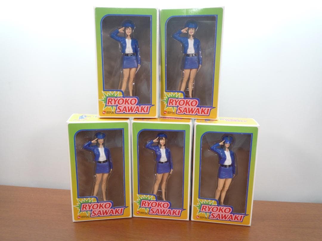 出動！ミニスカポリス　RYOKO SAWAKI フィギュア 5体セット