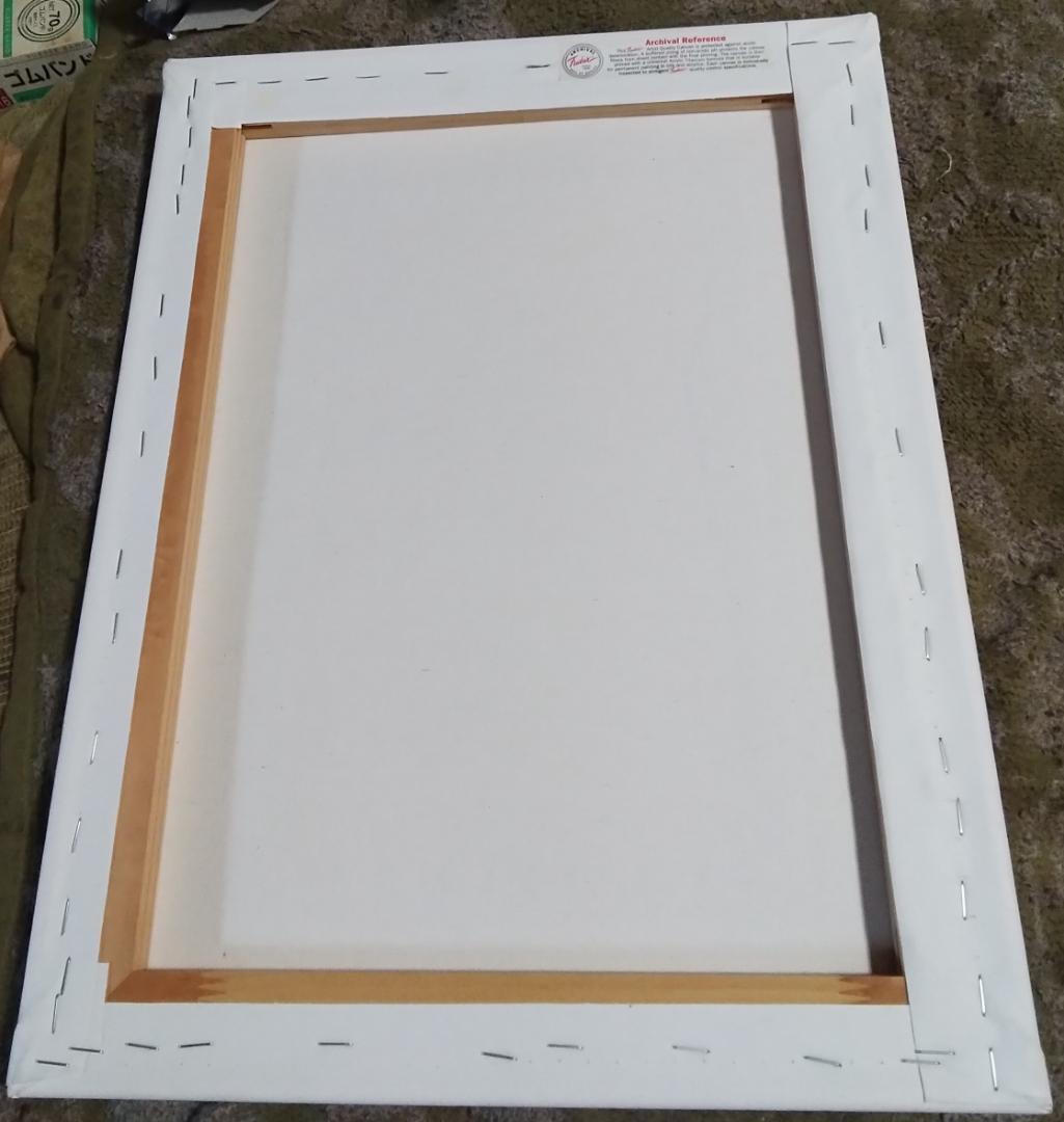 ヒロ・ヤマガタ植物直筆真作鉛筆木炭画ドローイング巨匠証明書あり額無しキャンバス