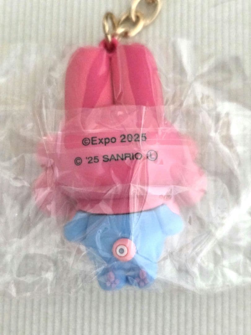 新品サンリオミャクミャクなりきり立体キーホルダーパステルカラー7種類コンプリート