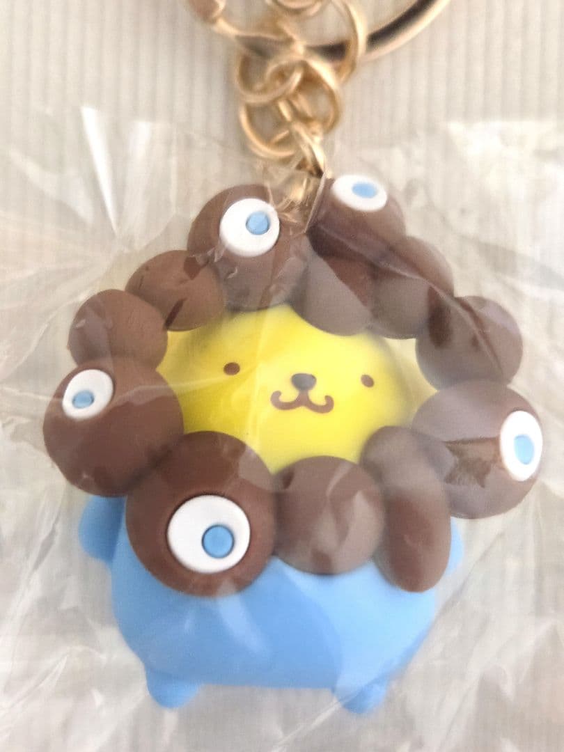 新品サンリオミャクミャクなりきり立体キーホルダーパステルカラー7種類コンプリート