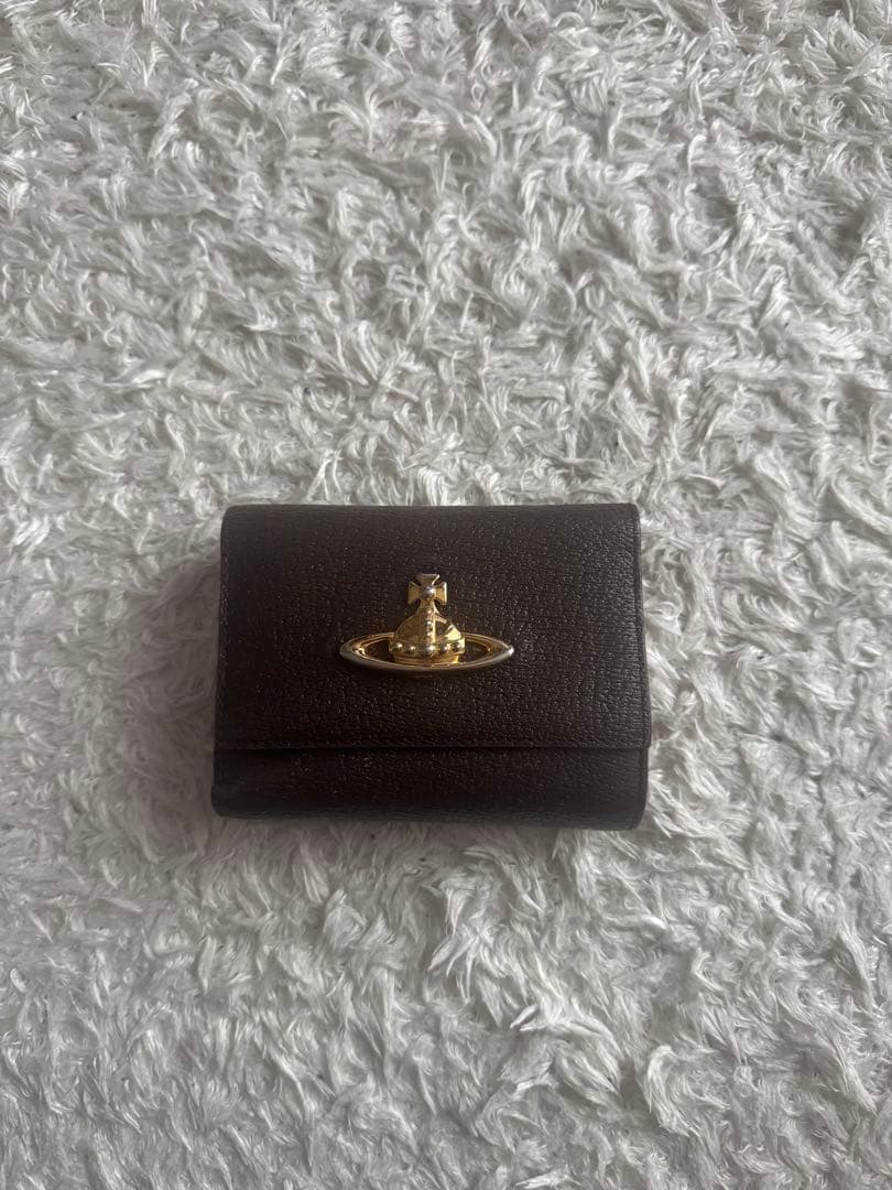 vivienn Westwood 三つ折り財布 ダークブラウン