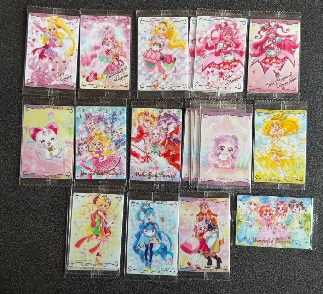 プリキュアウエハース 第2弾〜11弾 まとめ売り217枚 レア有
