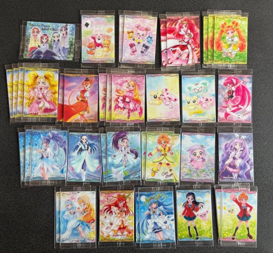 プリキュアウエハース 第2弾〜11弾 まとめ売り217枚 レア有