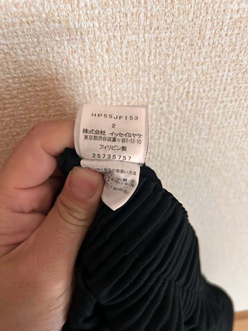 HOMME PLISSE ISSEY MIYAKE 消しプリーツパンツ2