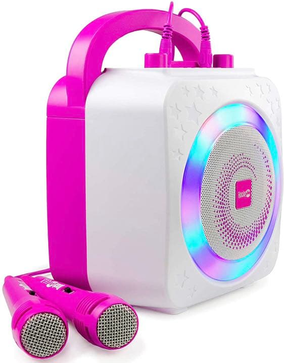 Bluetooth カラオケマイク 手持ちマイク2本 内蔵バッテリーParty