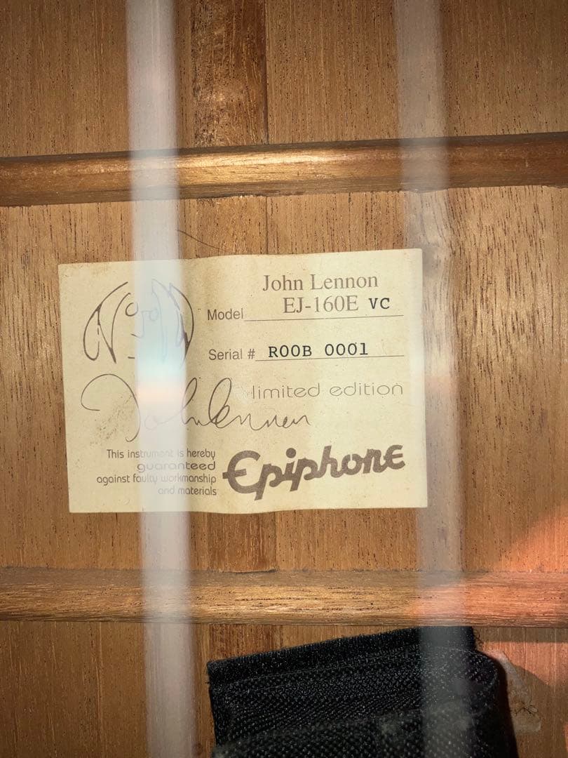 ギター Epiphone John Lennon EJ-160E / VC