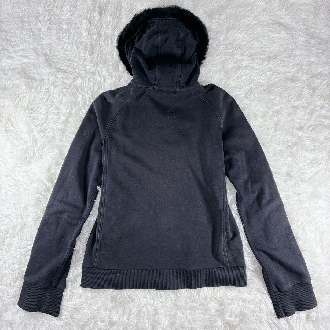 大人気 バーバリーブラックレーベル ラビットファー パーカー ノヴァチェック