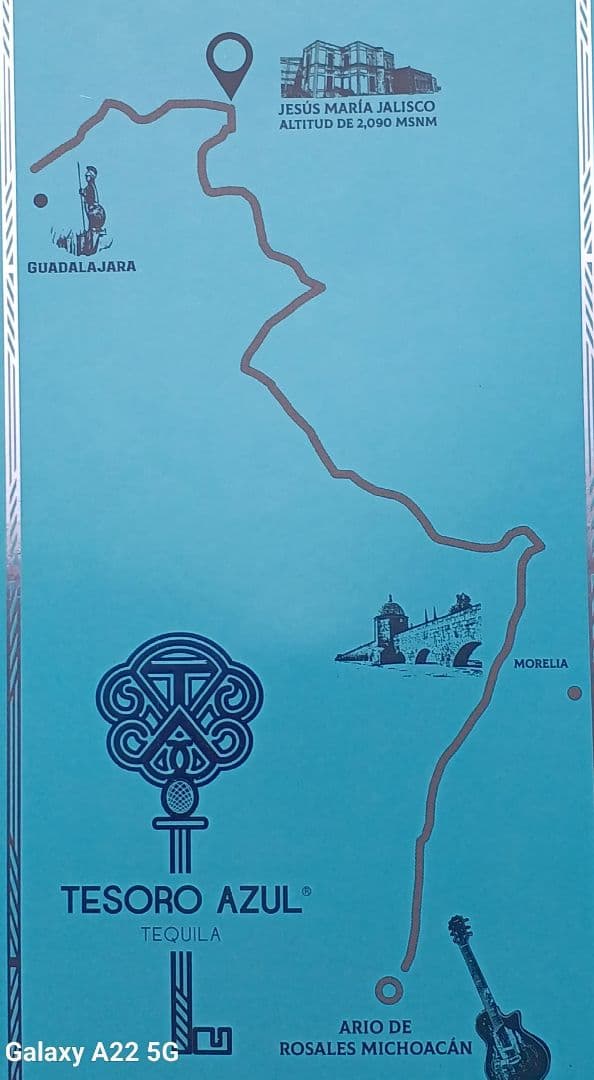 TESORO AZUL ブランコテキーラ 750ml