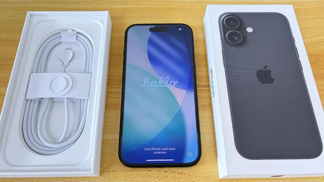 iPhone16 128GB ブラック simフリー バッテリー100%