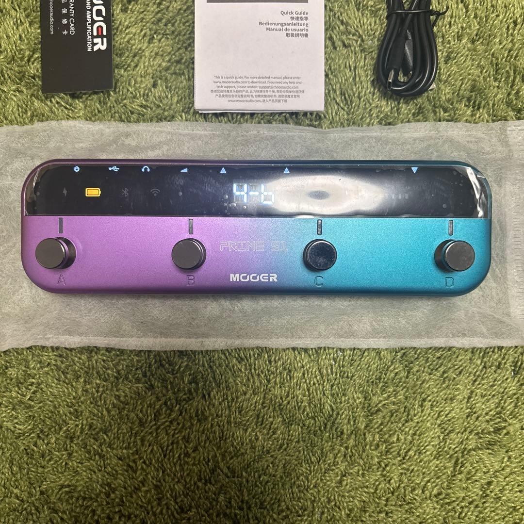 MOOER PRIME S1 マルチエフェクター　ギターエフェクター
