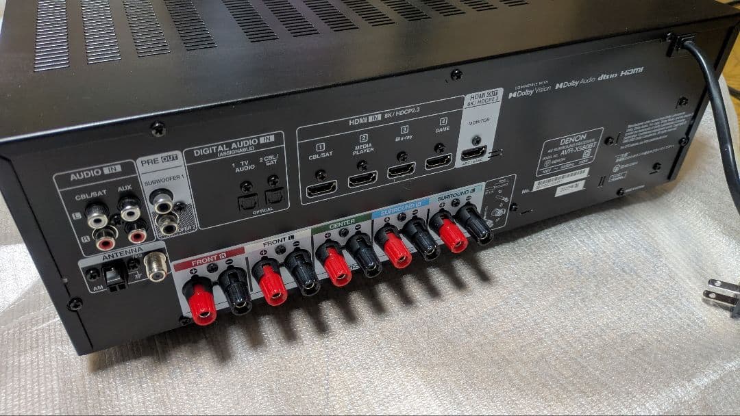 【中古】DENON AVR-X580BT