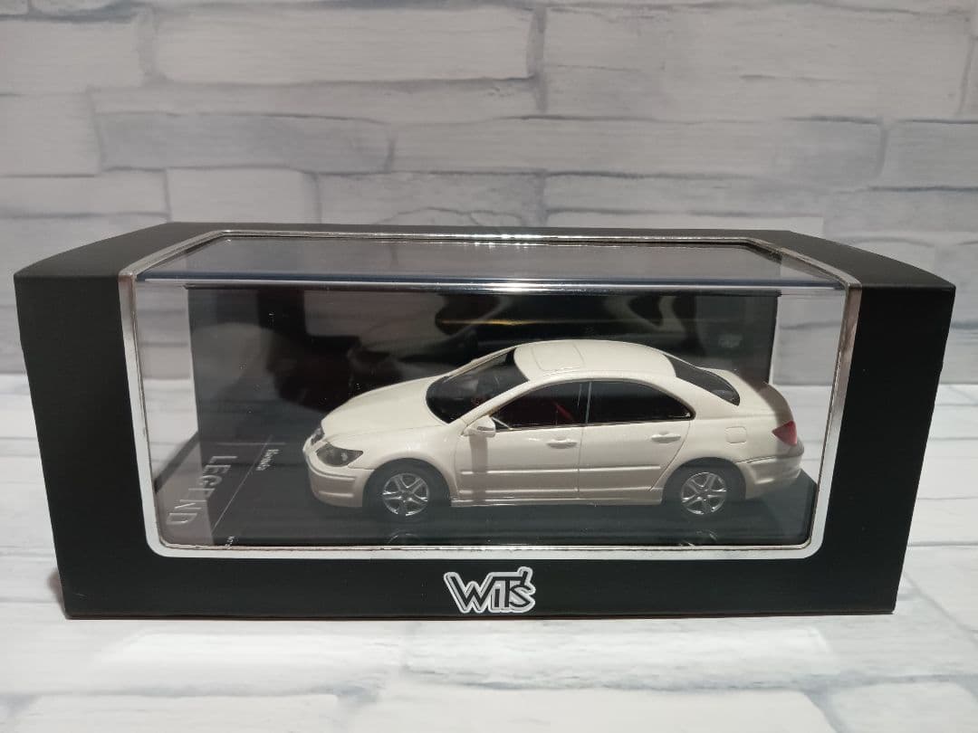 1/43 Wits　ホンダ　4代目レジェンド　ミニカー　ホワイト
