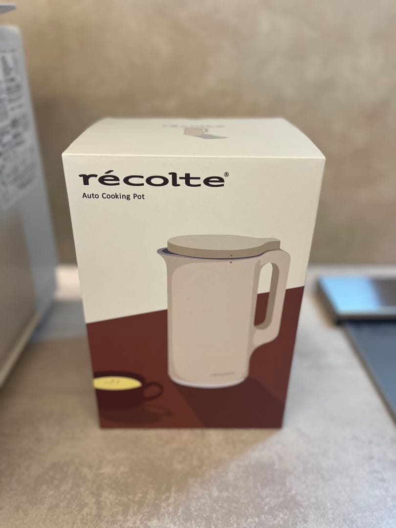 新品★レコルト オートクッキングポット スープメーカー クリームホワイト