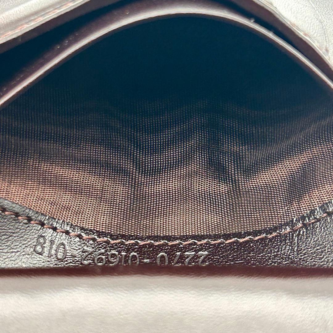 FENDI フェンディ 二つ折り財布 ズッカ柄 がま口 ヴィンテージ【希少性大】