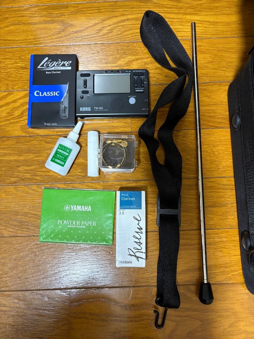 使用3ヶ月 J.Michael バスクラリネット フルセット 初心者・練習用に