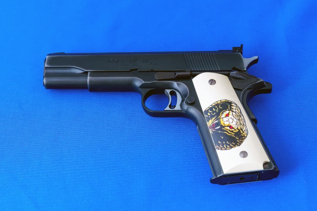 ウェスタンアームズ　コブラカスタム　スチールフィニッシュ