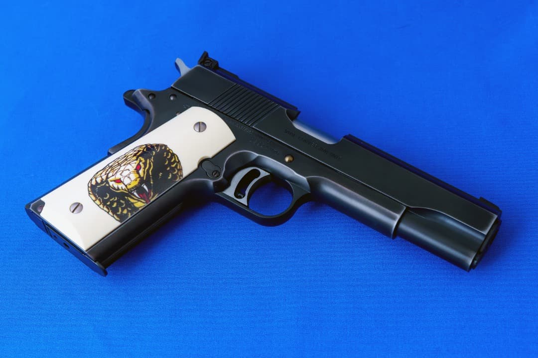 ウェスタンアームズ　コブラカスタム　スチールフィニッシュ