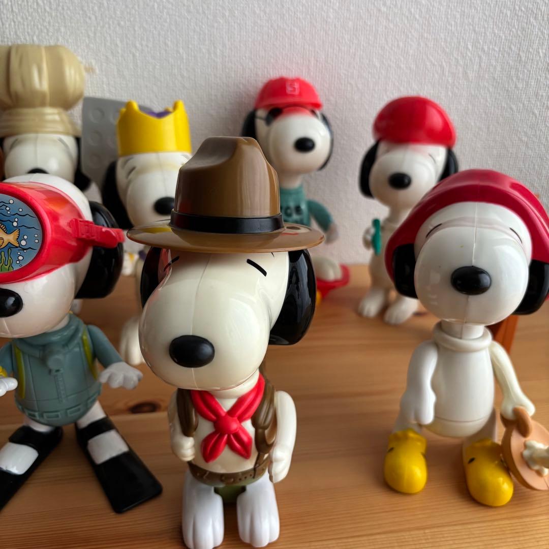 マクドナルド スヌーピー フィギュア 9体セット