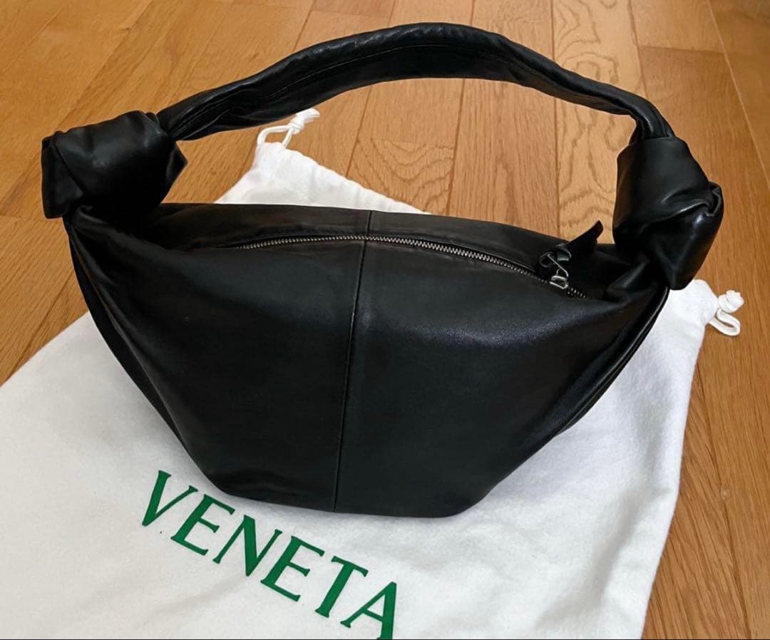 A*様 ボッテガヴェネタ ダブルノット バッグ 黒 bottega veneta