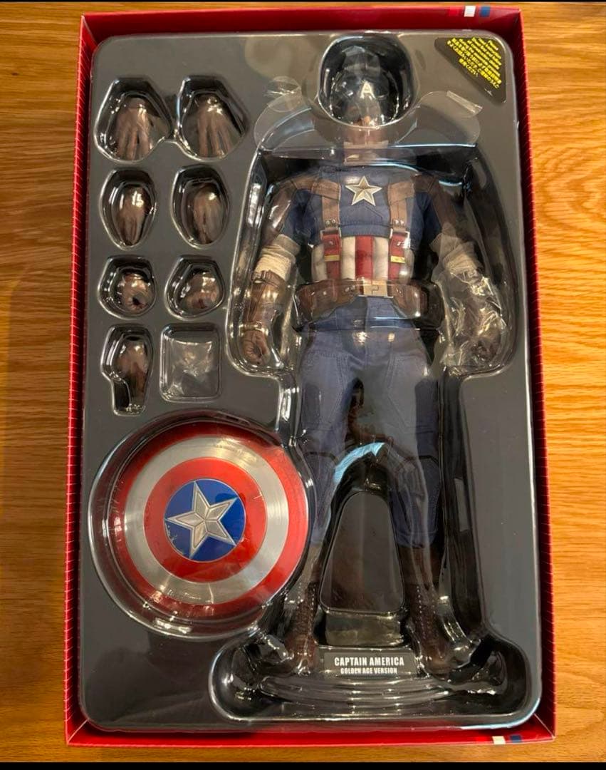 ⭐️限定値引⭐️ホットトイズ キャプテンアメリカ ゴールデンエイジ クラシック版