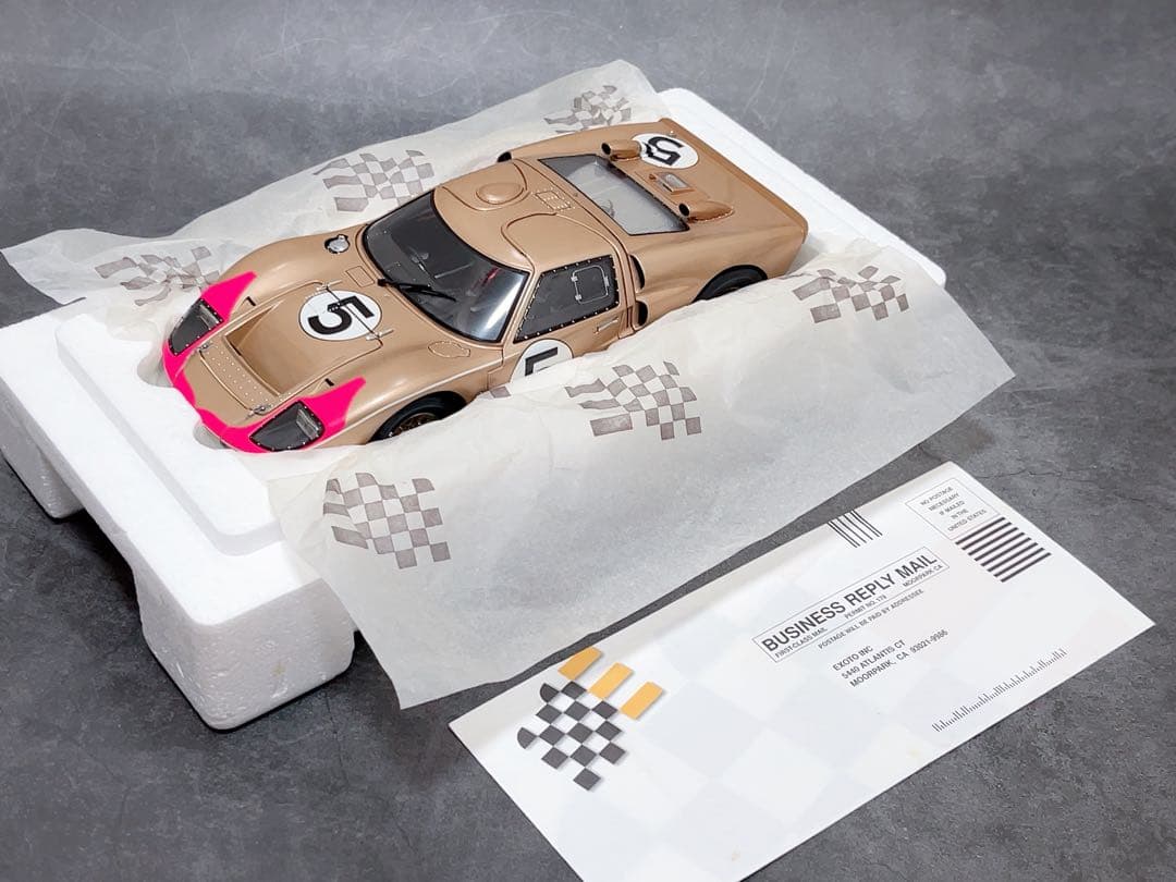 1/18 エグゾト 京商 フォードGT40 Mk II #5 1966 ルマン