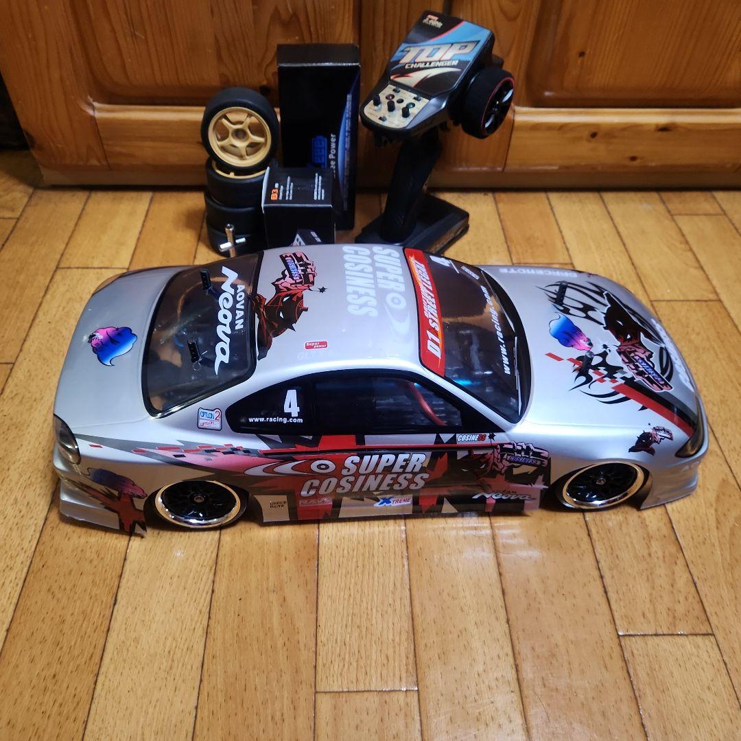 タミヤ ドリフト ラジコン フルセット　TT01　　シルビアボディ　　　tt02