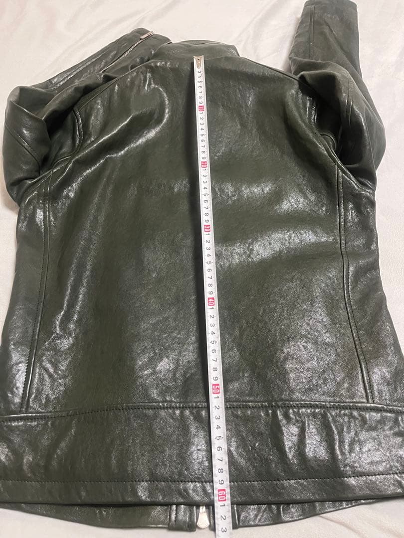 NO ID ノーアイディー　シープレザー　ライダース