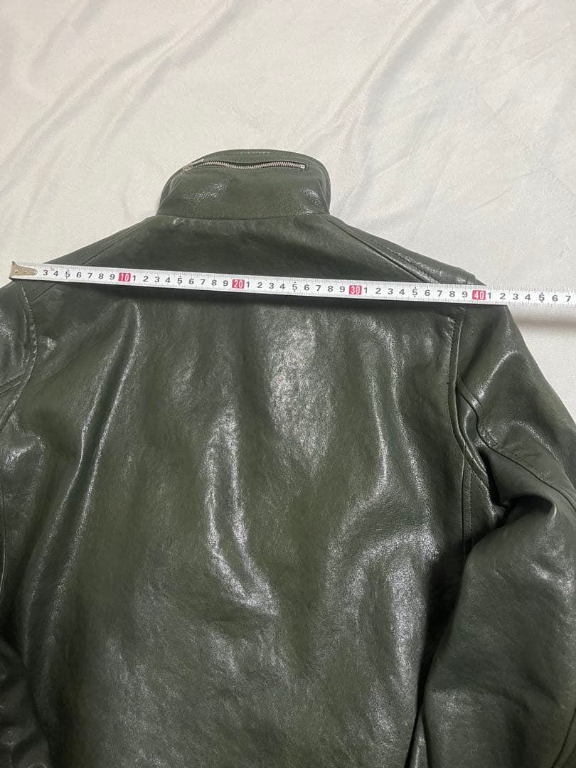 NO ID ノーアイディー　シープレザー　ライダース