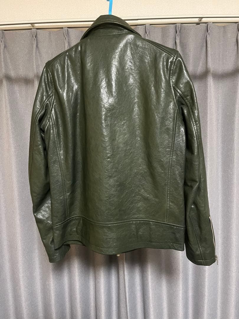 NO ID ノーアイディー　シープレザー　ライダース