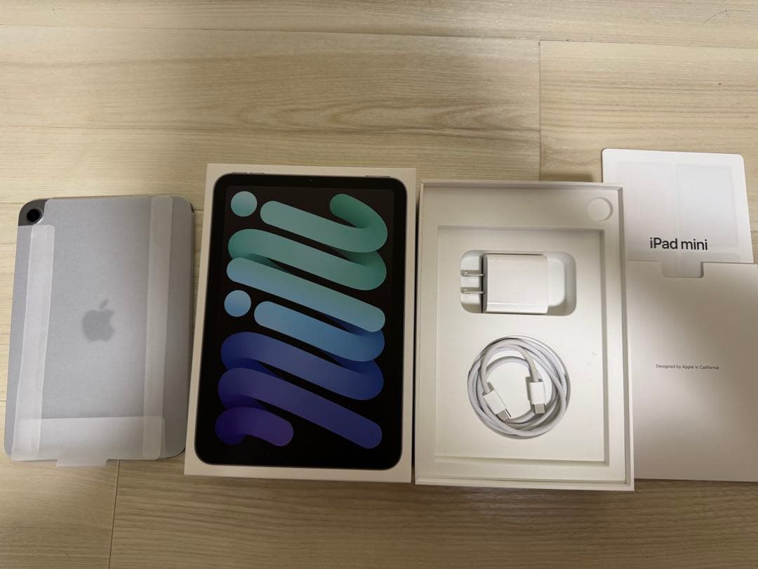 iPad mini 第7世代 Wi-Fi 128GB スペースグレイ フィルム付