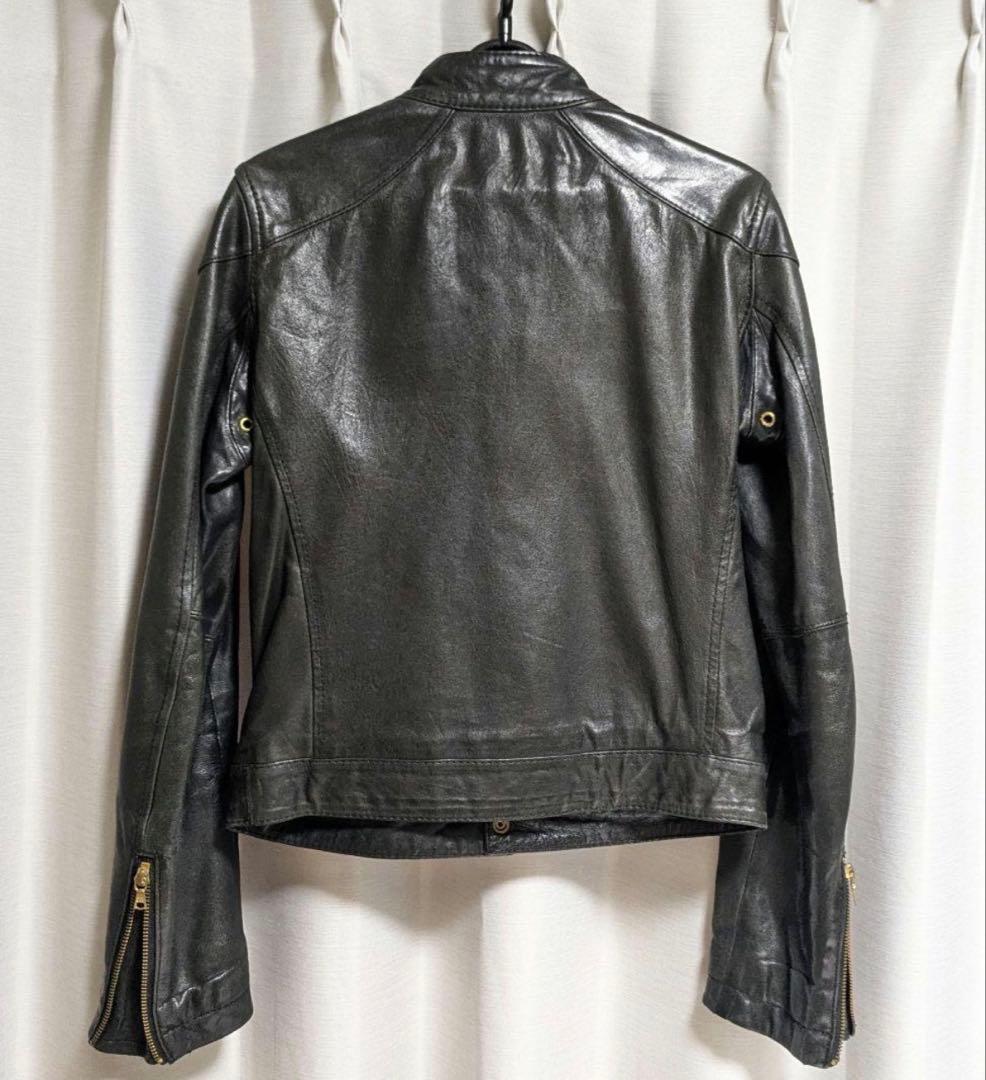 Hysteric Glamour ブラックレザーシングルライダース