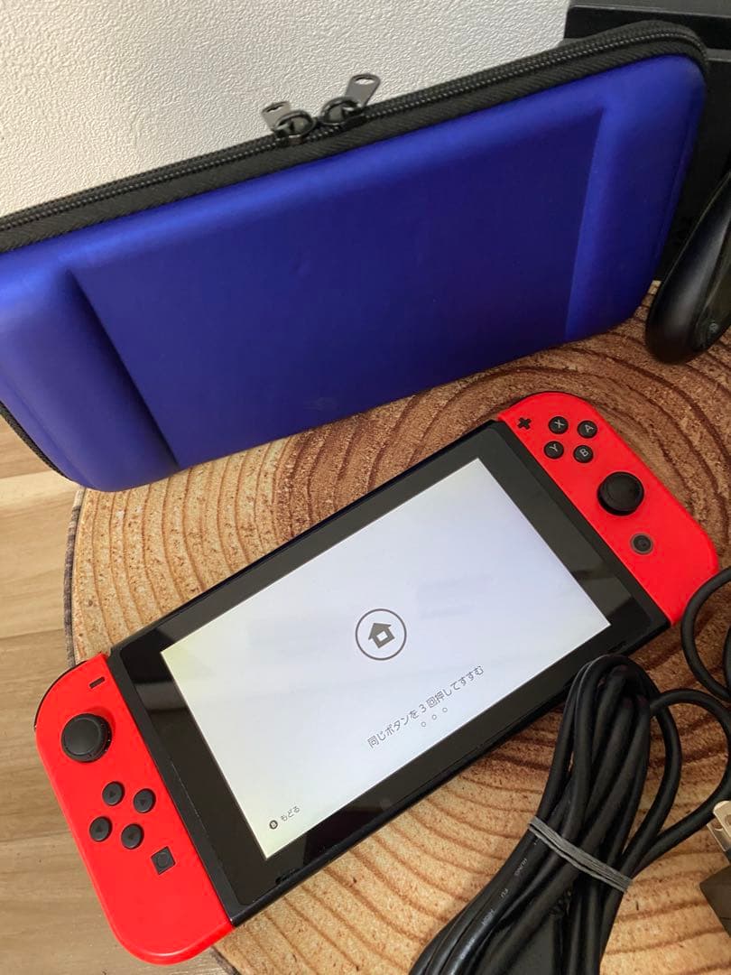 Nintendo Switch ニンテンドースイッチ本体RED 箱無し①