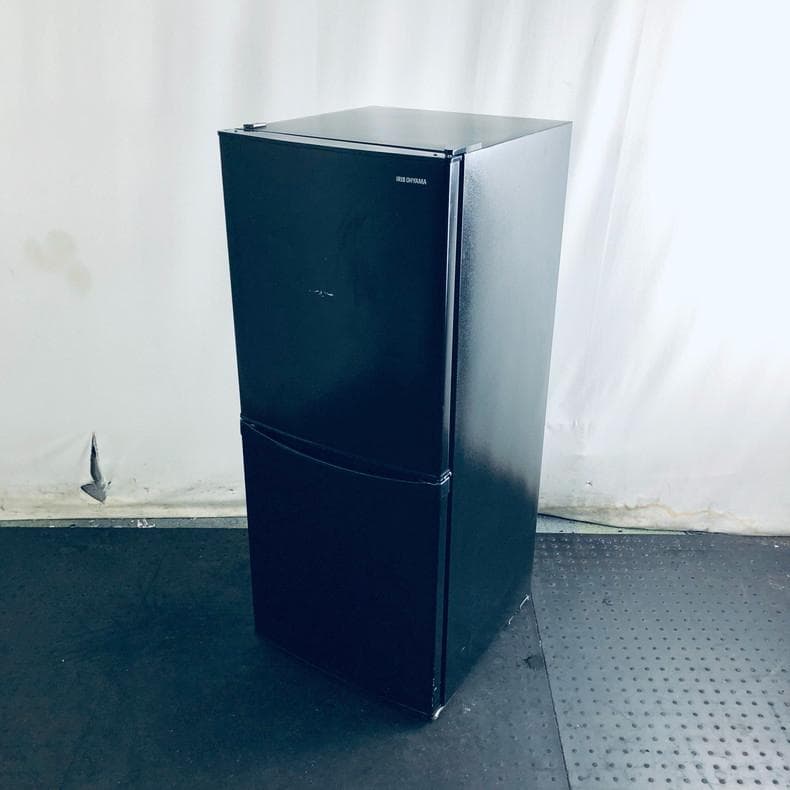 ★送料・設置無料★ 中古 2ドア冷蔵庫 アイリスオーヤマ (No.9649)