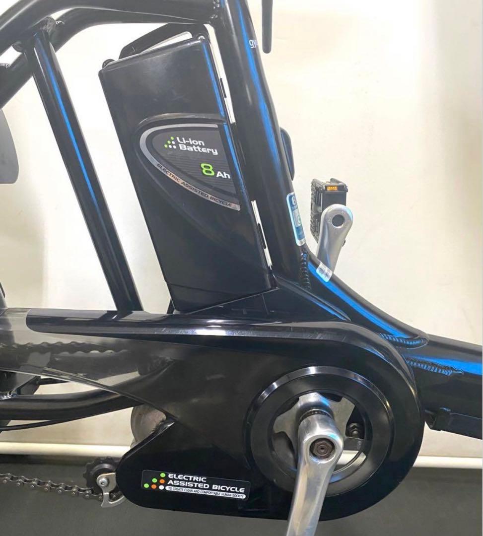 1年保証 送料無料　パナソニック　ギュット　20インチ　黒色　電動アシスト自転車