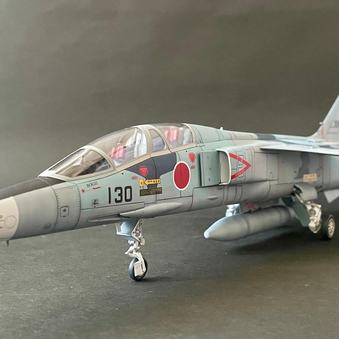 【完成品】ハセガワ 1/48 三菱T-2 飛行教導隊 IF塗装