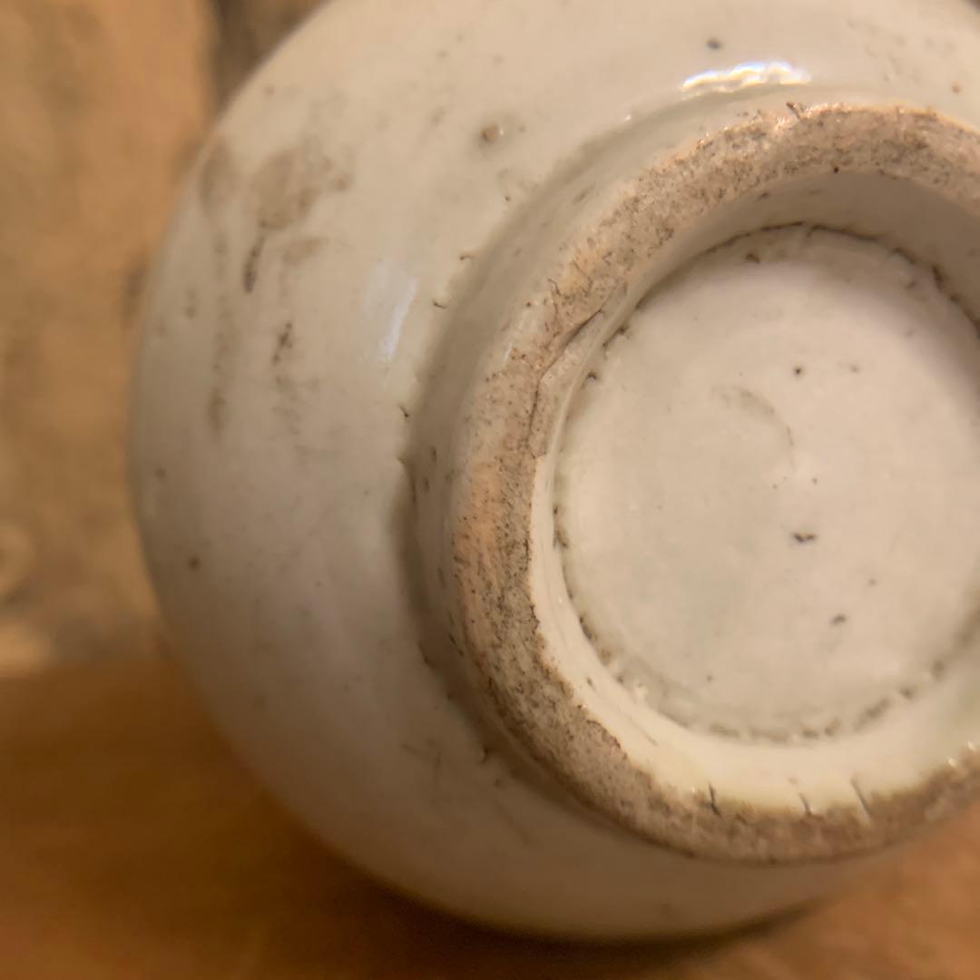 李朝 分院　古香炉 アンティーク　古染付　古美術　249