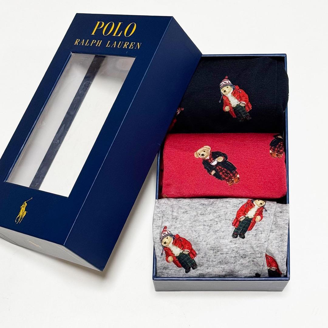 ■ポロラルフローレン ポロベアーボクサートランクス3点セットM新品B■