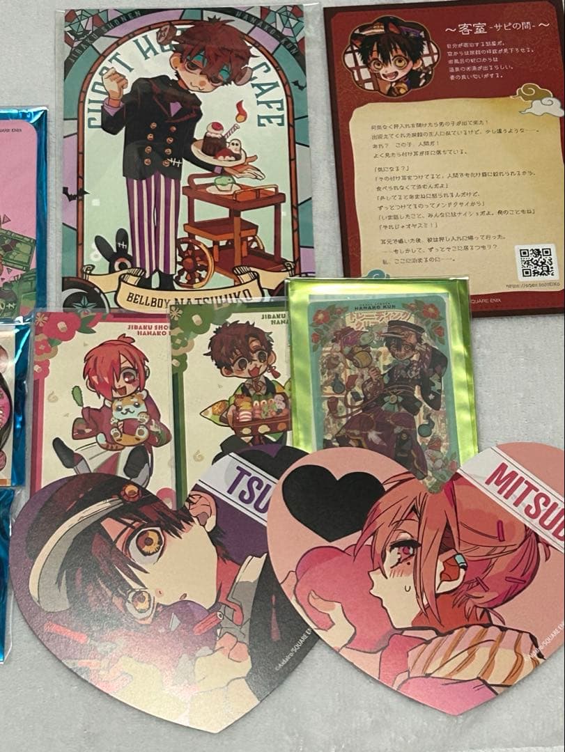 地縛少年花子くん 柚木司 七峰桜 日向夏彦 三葉惣助 グッズまとめ売り