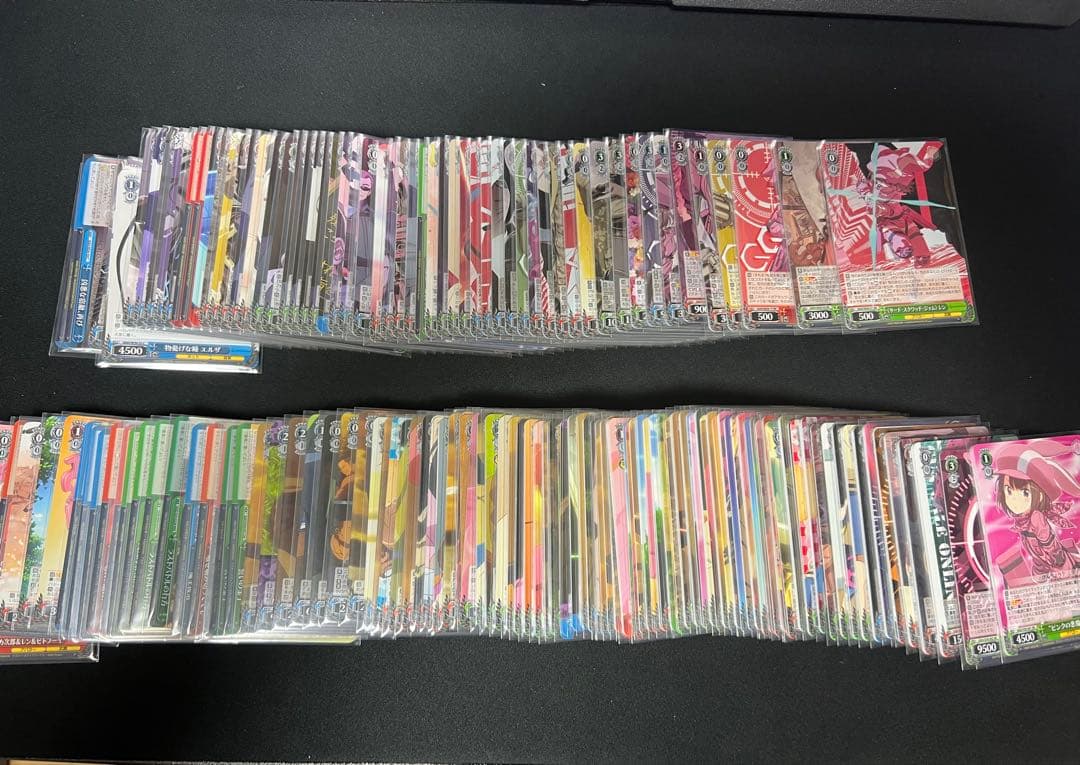 ヴァイス ガンゲイル・オンライン 新弾4コン＆旧弾パーツ