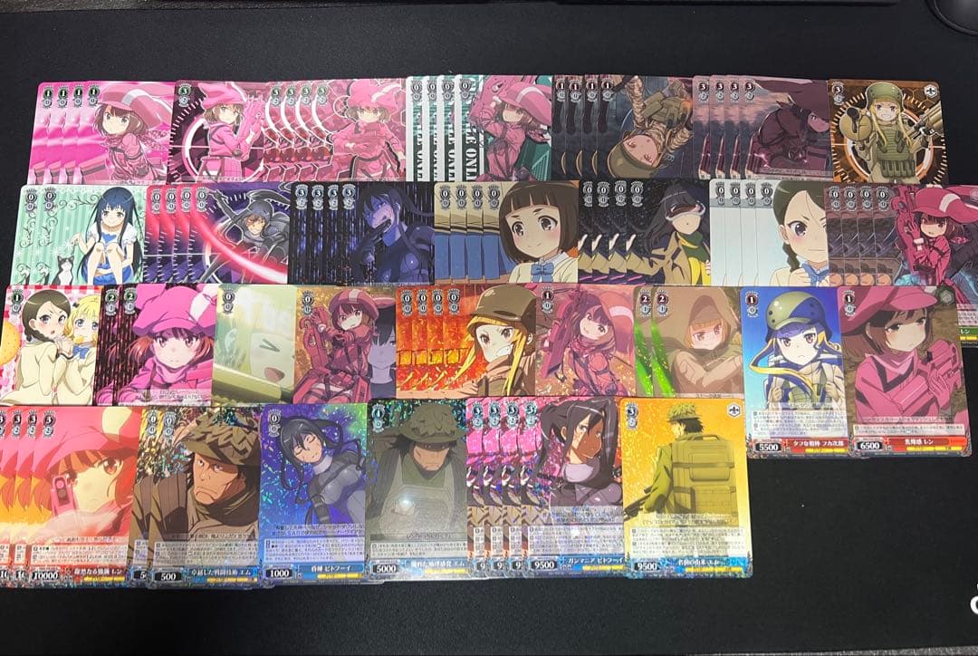 ヴァイス ガンゲイル・オンライン 新弾4コン＆旧弾パーツ