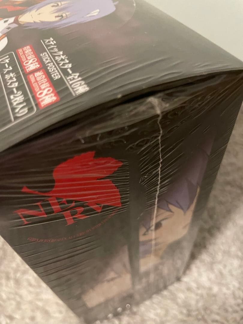 【新品】新世紀エヴァンゲリオン スティックポスター 1BOX 8ケース入り