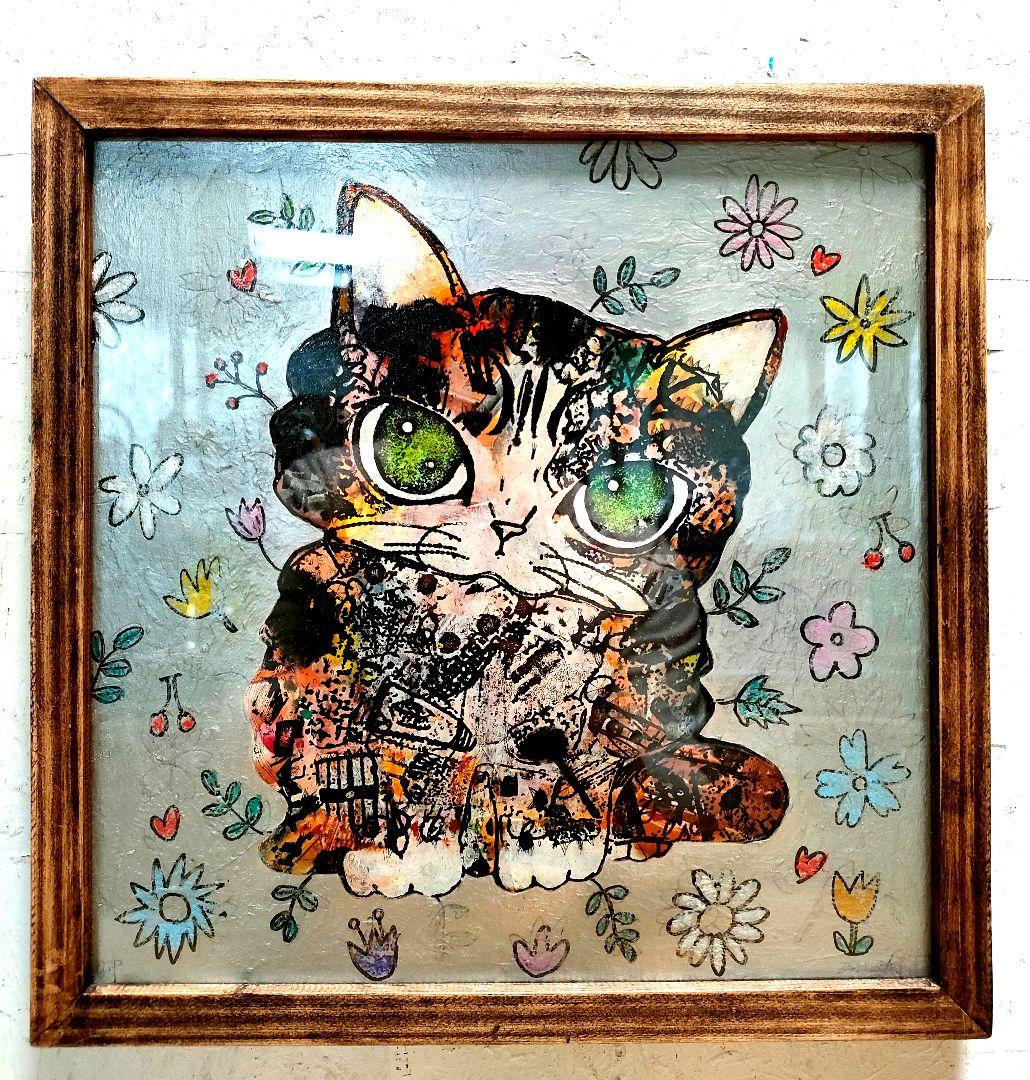 発送前　額縁、サインご確認ページ(サインは裏面に記入してます)