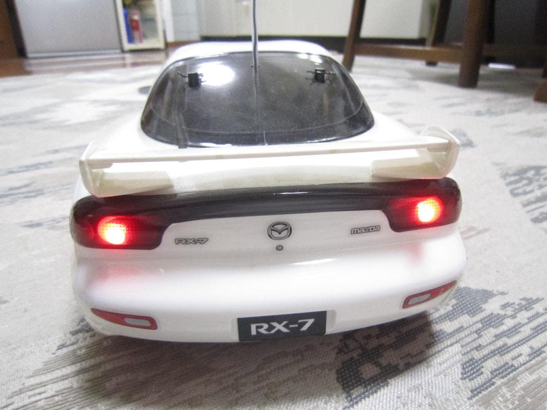 くりこう 1/10 タミヤ TT01 RX-7 FD3S カスタム 鬼速