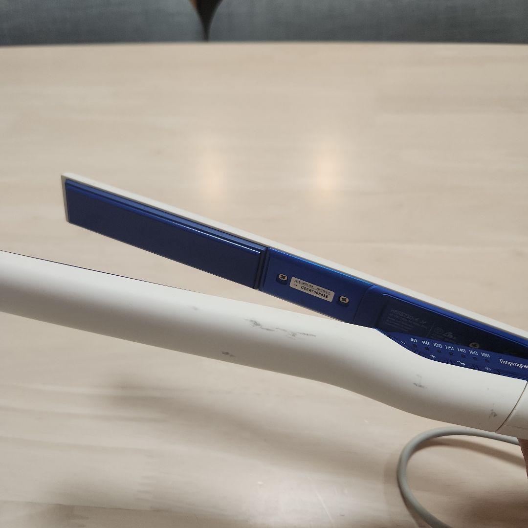 3D Plus ストレートヘアアイロン ホワイト/ブルー