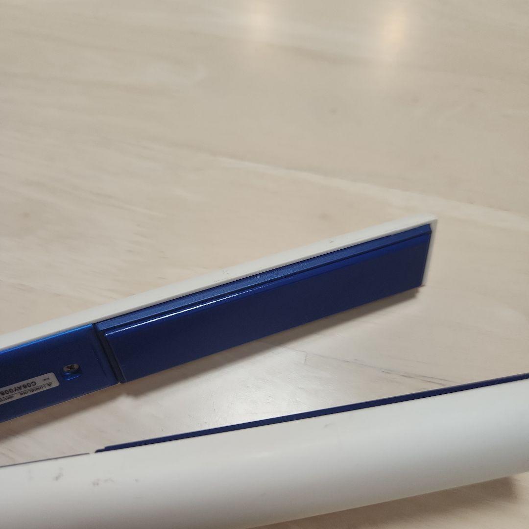 3D Plus ストレートヘアアイロン ホワイト/ブルー