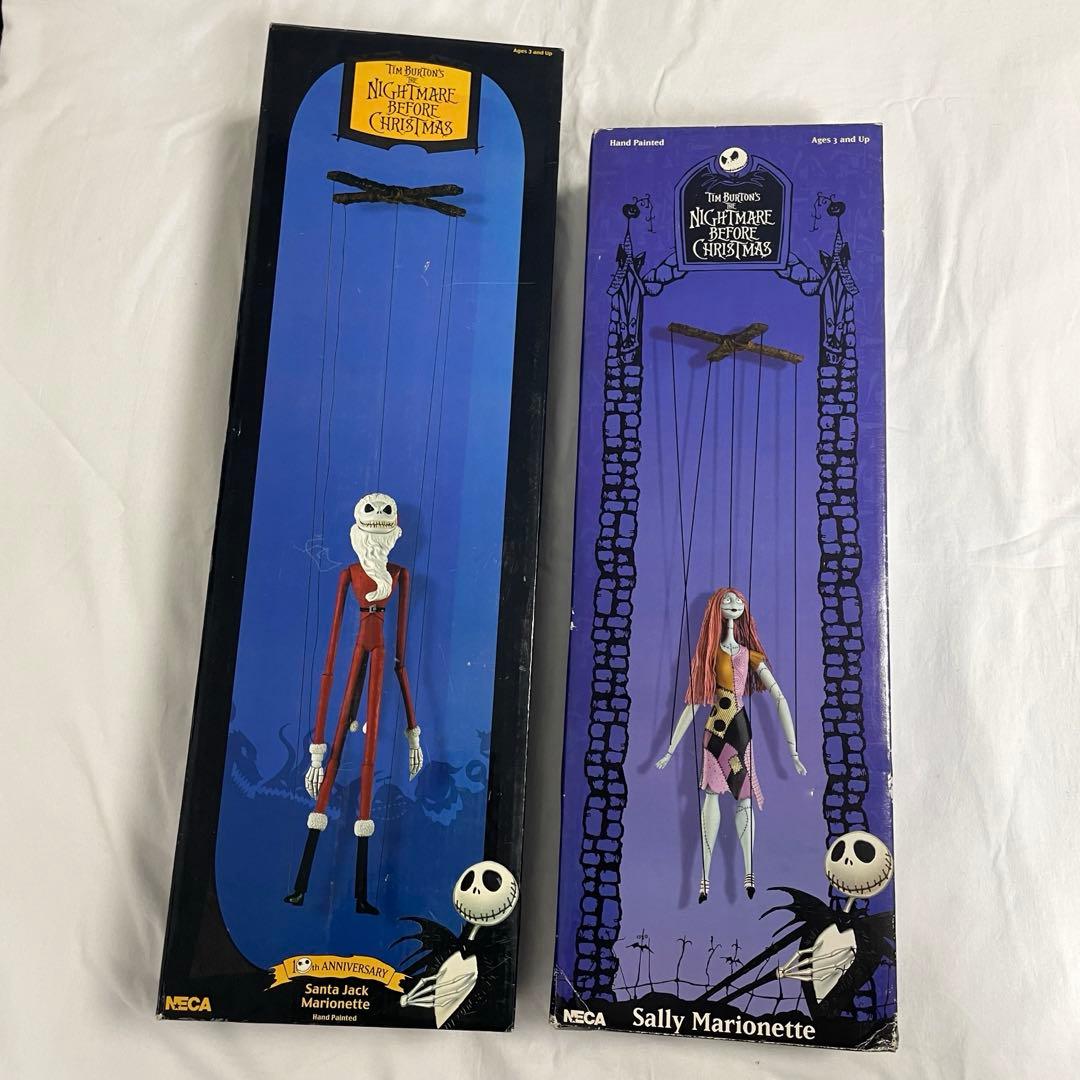 ナイトメア ビフォア クリスマス サンタジャック サリー マリオネット NECA