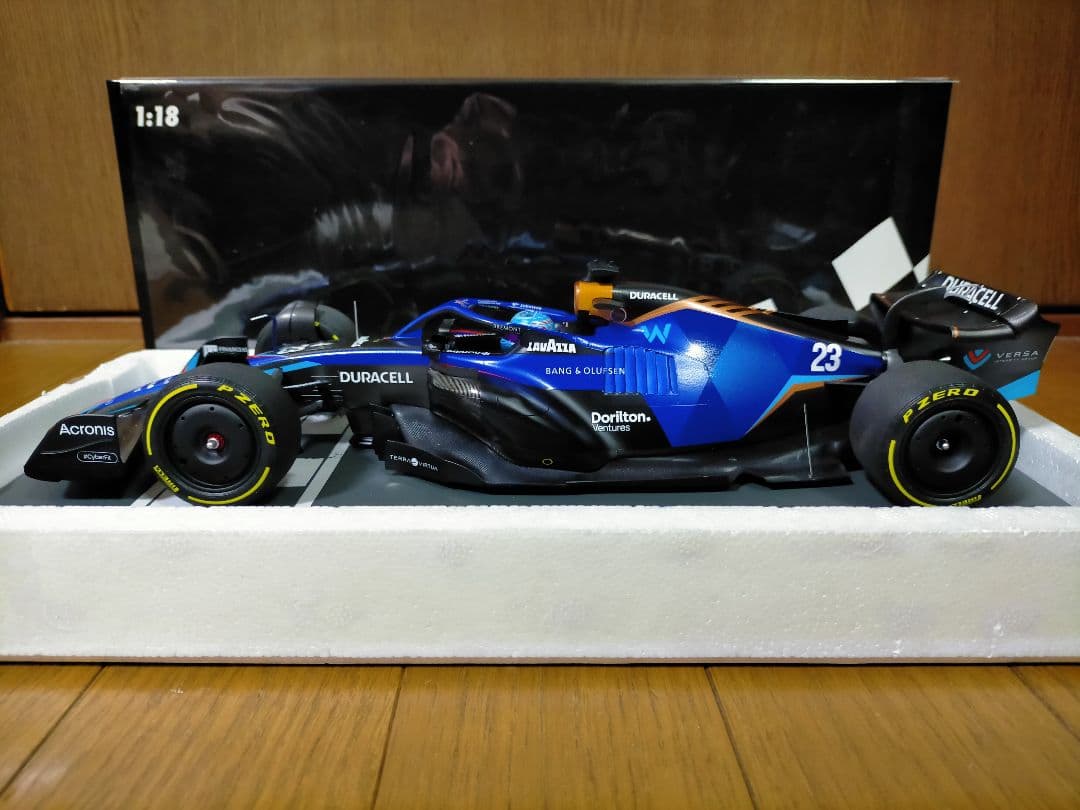 PMA 1/18 ウィリアムズ F1 FW44 アルボン 2022 マイアミGP