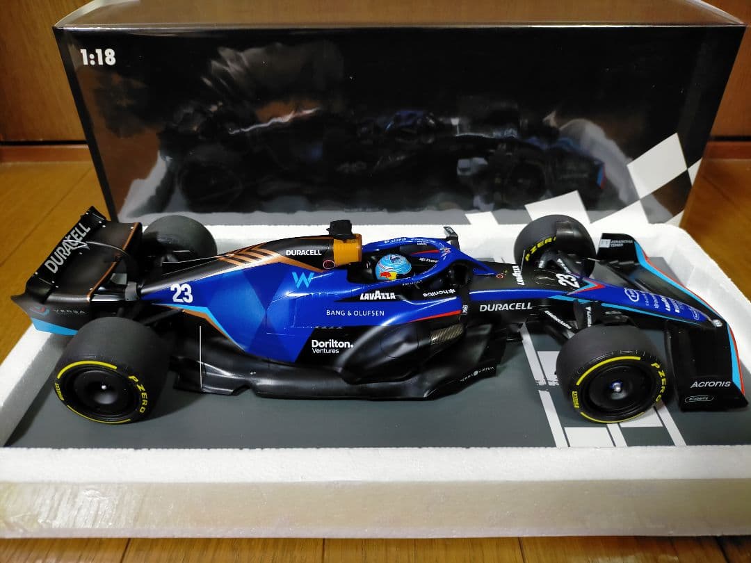 PMA 1/18 ウィリアムズ F1 FW44 アルボン 2022 マイアミGP